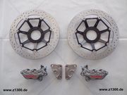 Bremsanlagenkit mit 320mm Bremsscheiben mit T�V - Brake system kit with 320mm brake disks with German homologation papers